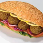 falafel sandwish